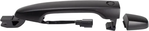 Miniatura 135 de TRQ Manija de puerta exterior delantera derecha cromada para el lado del pasajero compatible con Dodge Durango Jeep Grand Cherokee 2011-2021
