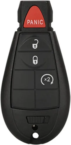 Miniatura 8 de Reemplazo para llavero remoto de entrada sin llave compatible con Chrysler Town and Country 2008-2015 Dodge Grand Caravan (3 botones)