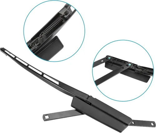 Miniatura 4 de X AUTOHAUX Brazo del limpiaparabrisas delantero derecho del lado del pasajero 4l1955408B1P9 para Audi Q7 2007-2016 4L1955408B Brazo
