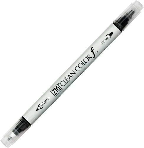 Miniatura 4 de Kuretake ZIG CLEAN COLOR f, 0.020 in y 0.047 in, certificado AP, sin olor, libre de xileno, apto para papel oscuro, perfecto para ilustrar, dibujar