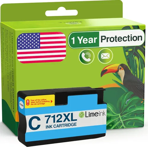 Miniatura 6 de Limeink Cartuchos de tinta de repuesto compatibles para HP 712 cartuchos de tinta 712XL para impresoras de trazador DesignJet T650 T630 T230 T210 1