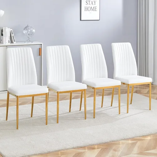 Miniatura 9 de Sillas De Comedor Juego de 4 Sillas De Comedor Juego de 4 Sillas De Comedor para Comedor, Juego de 4 Sillas De Comedor para Comedor, Cocina, Sala