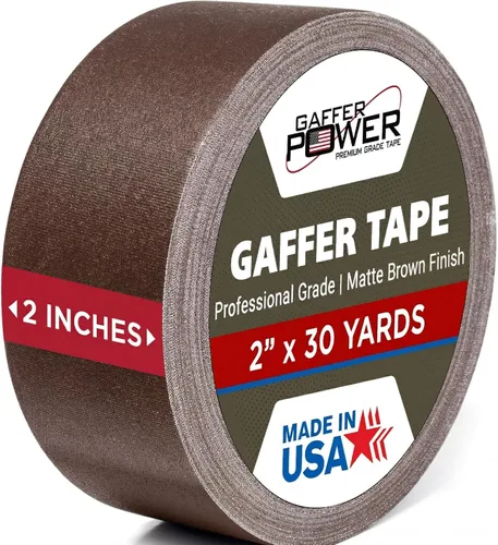 Miniatura 11 de Cinta Gaffer de Grado Premium Profesional - Negro Cinta Gaff Pro de Servicio Pesado Asegura Cables Sostiene Cables sin Dejar Residuo Pegajoso