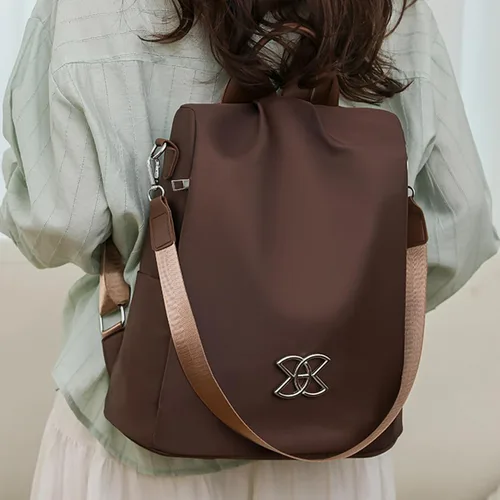 Miniatura 3 de Mochila para mujer, mochila antirrobo de gran capacidad, impermeable, bolsa de hombro para viajes y negocios