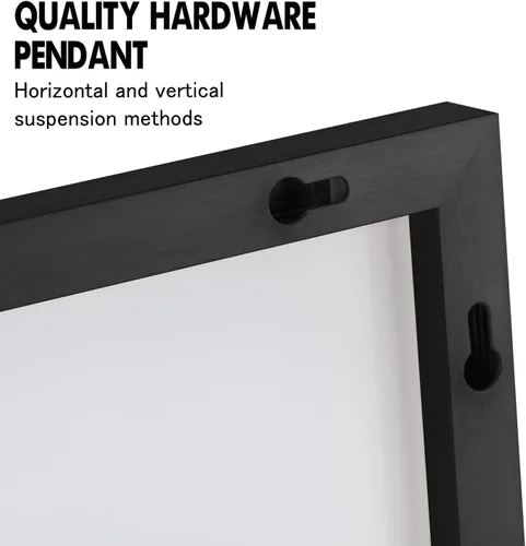 Miniatura 6 de KIAYACI - Espejo para pared de cuerpo completo, espejo para dormitorio o vestidor, se puede colocar de pie, colgado o apoyado contra la pared