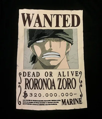 Miniatura 2 de Camiseta Roronoa Zoro Bounty de una sola pieza, con licencia