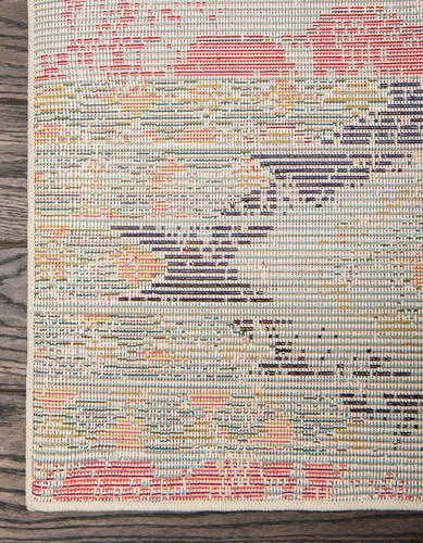 Miniatura 9 de Unique Loom Colección Monterey – Tapete bohemio tribal de época con colores brillantes, Polipropileno, Multicolor