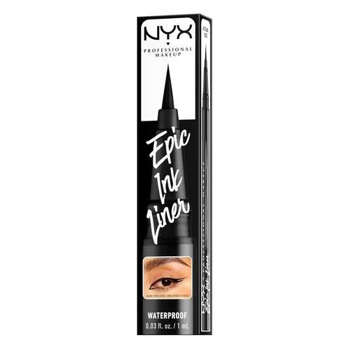 Miniatura 9 de NYX PROFESSIONAL MAKEUP Epic Ink Liner, delineador líquido impermeable, negro, fórmula vegana