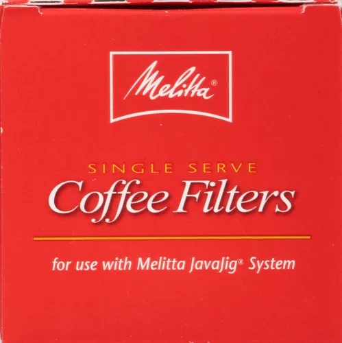 Miniatura 3 de Melitta JavaJig - Filtros de café de papel de una sola porción de repuesto, color blanco, 60