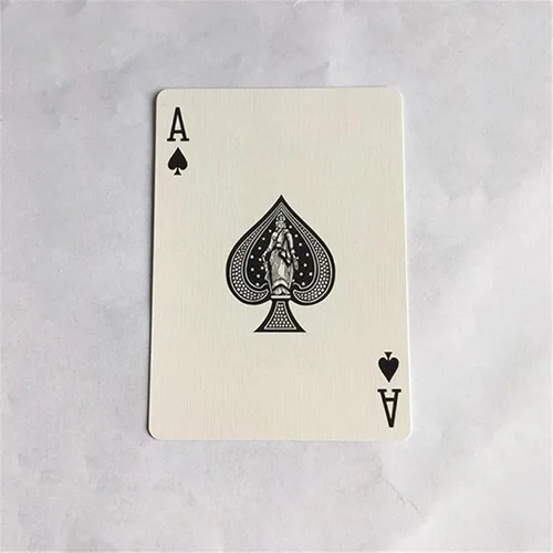 Miniatura 4 de ZQION Split Ace of Spades Trucos de magia de cerca Street Stage Tarjetas mágicas Gimmick Mago Props Card Magic Mentalism