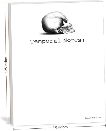 Miniatura 2 de Bloc de notas divertido para enfermeras y médicos, diseño de notas temporales, 4 x 5.25 pulgadas, 50 hojas