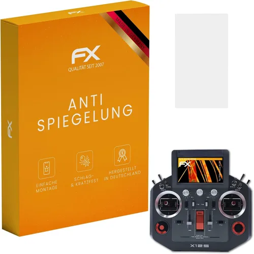 Miniatura 9 de atFoliX Película protectora de pantalla compatible con FrSky Horus X12S, película protectora FX ultra transparente (3X)