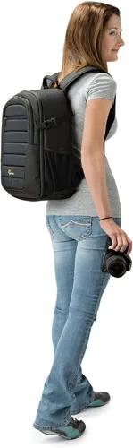 Miniatura 6 de Lowepro Tahoe BP 150, Bolsa para Cámara, Mochila Compacta y Ligera para Cámaras, CSC, DJI Spark Drone, Negro, 27.5 x 21.7 x 40.3 cm, Mediano