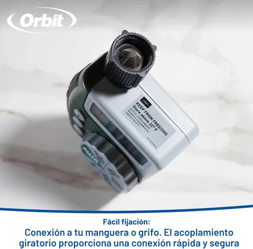 Miniatura 3 de Orbit 62067 Temporizador de riego digital programable de manguera de 1 salida, paquete de 2