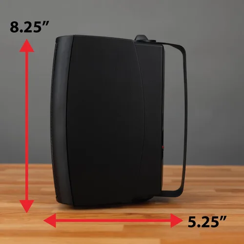 Miniatura 5 de Dual Electronics LU43PB - Altavoces con cable de 4 pulgadas y 3 vías de alto rendimiento para interiores y exteriores Configuración sin esfuerzo
