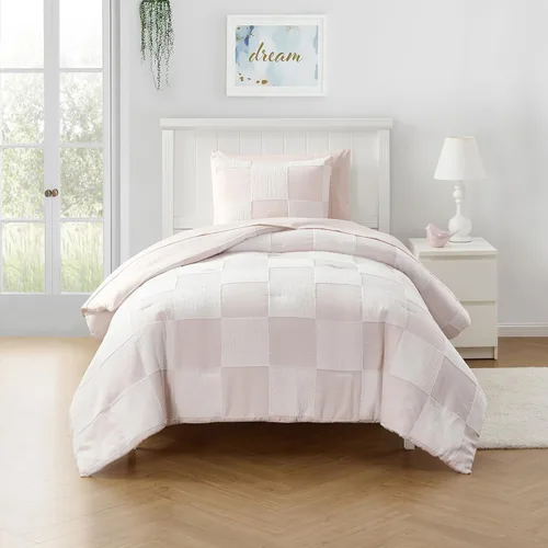 Miniatura 43 de Juego de ropa de cama para niños en una bolsa para niños y niñas, juego de sábanas impresas y edredón, individual, Waterbury Marble Mármol Waterbury