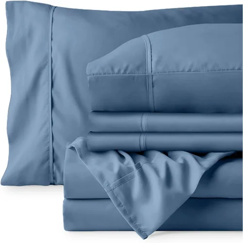 Miniatura 112 de Bare Home Hotel Luxury - Juego de sábanas tamaño individual, extra suave, 4 piezas, bolsillos profundos, ajuste fácil, refrescante y transpirable