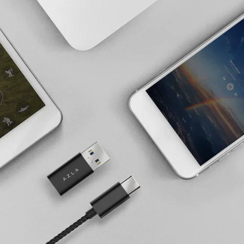 Miniatura 8 de AZLA A100 Smart DAC – Adaptador de audio USB C a 0.138 in, adaptador auxiliar a USB C para iPhone 16, Samsung Galaxy S23, Pixel, iPad Pro