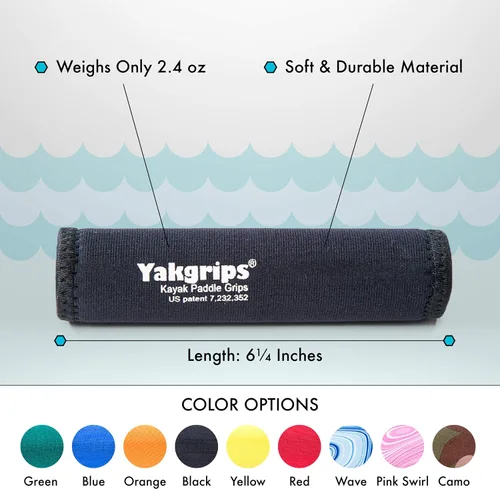 Miniatura 2 de Cascade Creek - Empuñaduras de pala para kayak, accesorios de kayak, agarre antideslizante, prevención de ampollas
