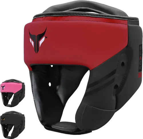Miniatura 9 de Mytra Fusion Casco de boxeo - Equipo de combate con correa ajustable MMA, Muay Thai, Kickboxing, artes marciales, karate, equipo de cabeza