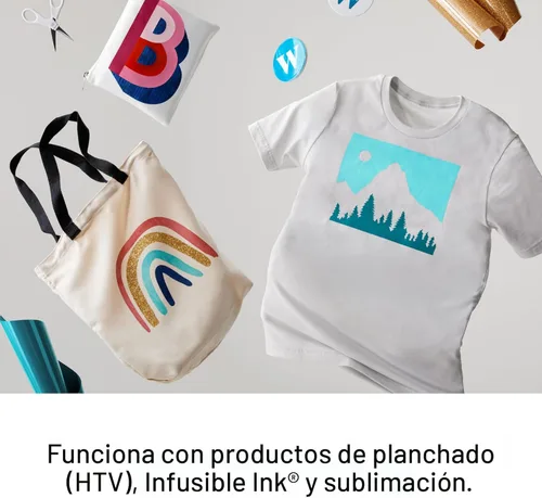 Miniatura 8 de Cricut EasyPress 3 máquina de prensa térmica (9 x 9 pulgadas) con alfombrilla de prensa de calor (15 x 12 pulgadas)