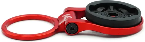 Miniatura 5 de K-Edge Soporte para computadora Race Stem + Tapa superior Garmin Negro vástagos y piezas de bicicleta