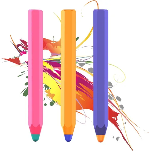 Miniatura 9 de Kenkor Lápiz táctil para niños, universal, compatible con iPad/iPhone/Android/Samsung/Kindle/Microsoft/Tablet, color azul