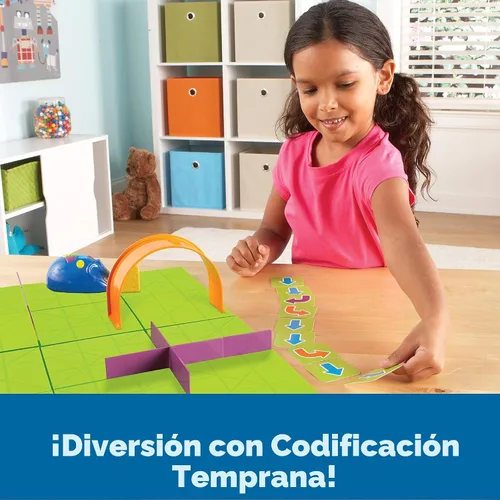 Miniatura 3 de Juego de actividades de ratón robot Code & Go de Learning Resources - Kit de robótica para niños, codificación de mascotas, juegos STEM, actividades