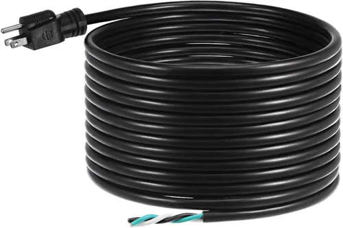 Miniatura 9 de PATIKIL Cable de alimentación de CA, 5 pies 12 AWG, cable de fuente de alimentación de repuesto de 3 clavijas 5-15P para aparato de CA universal