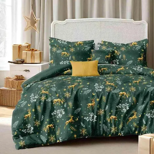 Miniatura 13 de Faincy Juego de edredón floral de tamaño individual, diseño de hojas de flores rosas y blancas, juego de cama alternativo reversible preppy, edredón