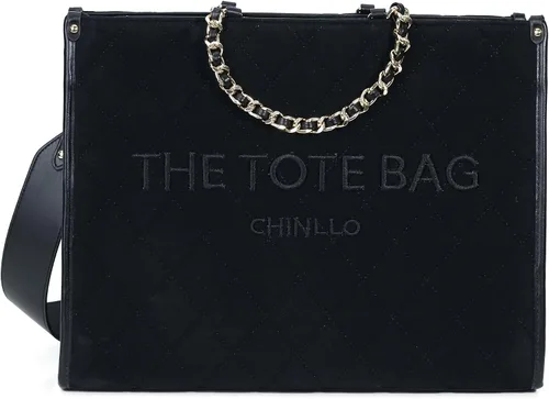 Miniatura 17 de Chinllo - Bolso de mano para mujer, bolsa satchel con asa superior y correa para el hombro