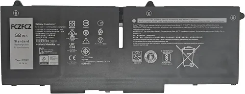 Miniatura 8 de Batería RJ40G 63Wh de repuesto para Dell Latitude 14 5420 Latitude 15 5520 Precision 15 3560 3H45Y Series Laptop 01K2CF 075X16 WY9DX P137G P137G001