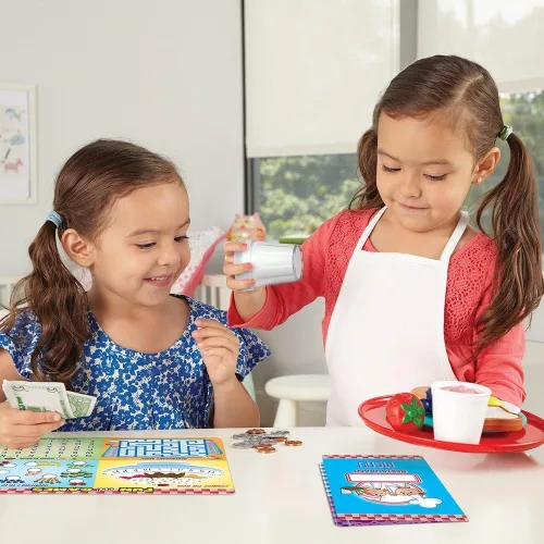 Miniatura 3 de Learning Resources Serve It Up! Play Restaurant - 35 piezas, a partir de 3 años, juego de restaurante de simulación para niños, juguetes