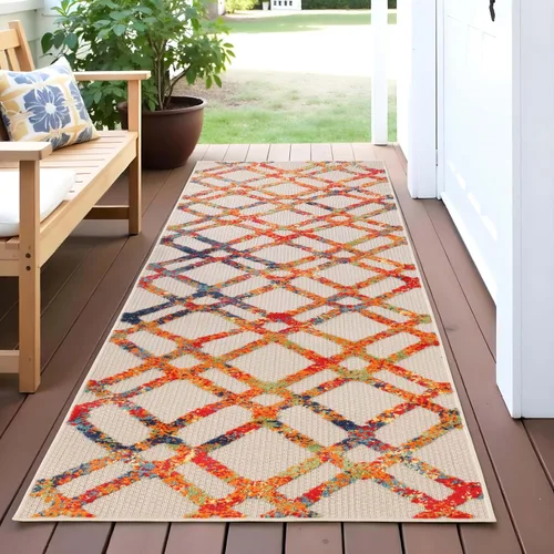 Miniatura 42 de SUPERIOR - Alfombra de interior y exterior, perfecta para patio, dormitorio, cocina, sala de estar, entrada, cuarto de juegos, guardería, cubierta