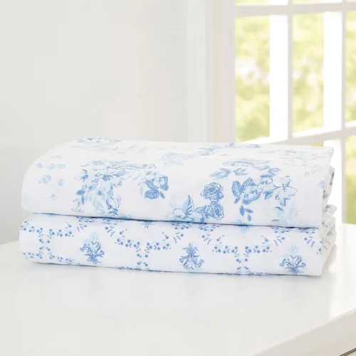 Miniatura 2 de Delta Children Sábanas bajeras para cuna para niñas y niños, sábana bajera 100 % algodón orgánico para colchones estándar de cuna y niños pequeños