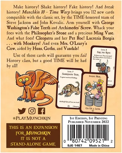 Miniatura 2 de Steve Jackson Games Munchkin 10 Time Warp