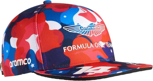 Miniatura 3 de Sombrero Aston Martin Cognizant F1 Fernando Alonso Special Edition Kimoa USA GP Multicolor