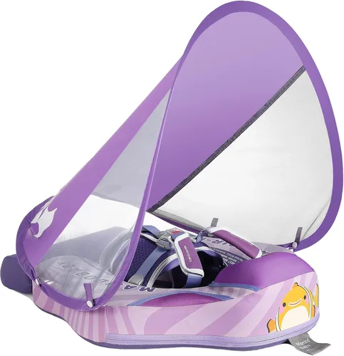 Miniatura 12 de Mambobaby Flotador para añadir cola sin volteo, flotador de natación para bebé, flotador de espuma de perlas, flotadores de agua sólida, entrenador
