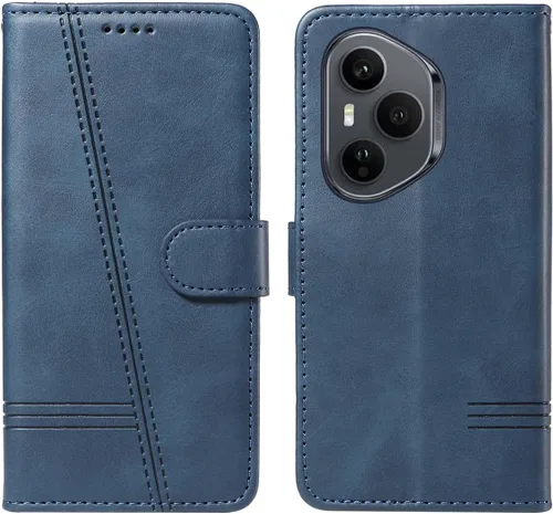 Miniatura 25 de Funda con tapa para Huawei Nova Lite 3, protección de 360 grados, a prueba de golpes, de piel sintética, con función atril y 3 ranuras