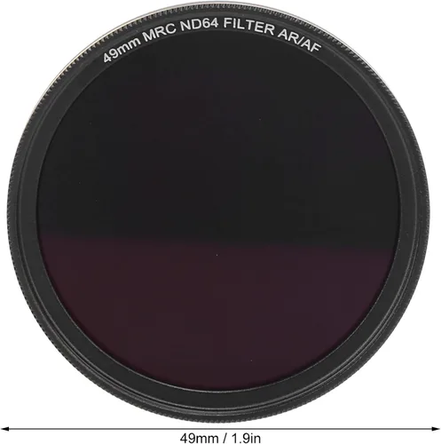 Miniatura 6 de Filtro de lente de atenuación ND MRC ND64 con revestimiento multicapa para SLR sin espejo de densidad neutra Kit de filtro de fotografía Filtros