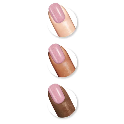 Miniatura 25 de Sally Hansen Insta-Dri Flower Powder, Peony Pace, esmalte de uñas, se seca en 60 segundos, una capa, acabado mate satinado