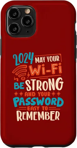 Miniatura 10 de iPhone 15 In 2024 may your wifi be strong & password easy to remember Case