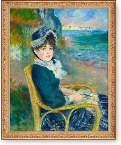 Miniatura 437 de A&T ARTWORK Campo de trigo con cipreses de Van Gogh Las reproducciones de arte clásico mundial, impresiones en lienzo giclée para decoración