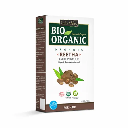 Miniatura 14 de INDUS VALLEY Polvo orgánico de Bhringraj (Eclipta Prostrata) para el crecimiento del cabello, 3.53 oz 100% puro y natural Sin conservantes