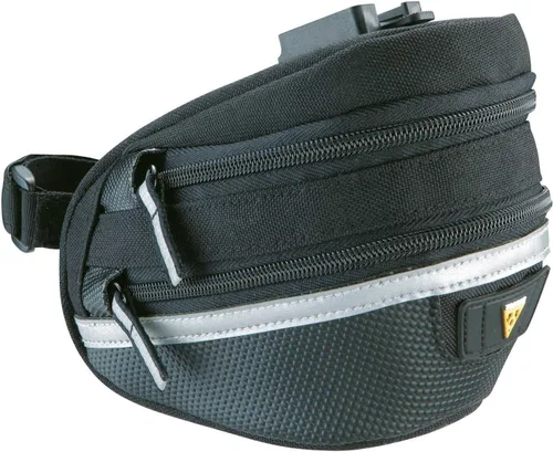 Miniatura 3 de Topeak Wedge Pack II - Bolsa de asiento con fijador F25 y funda para lluvia, tamaño pequeño