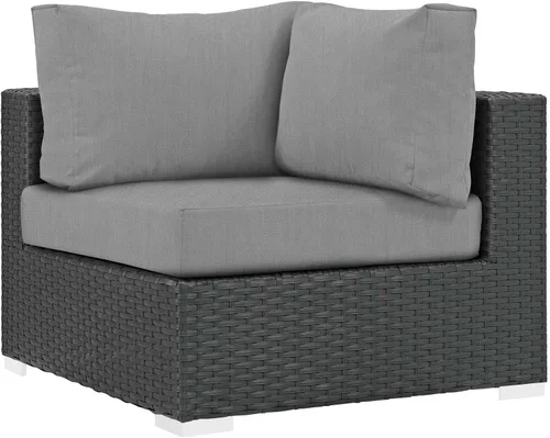 Miniatura 9 de Modway - Sillón para exteriores Lienzo toscano