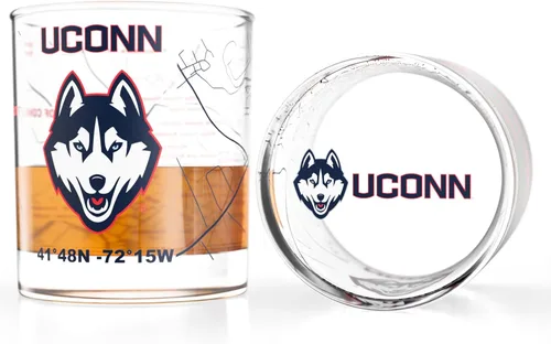 Miniatura 17 de Greenline Goods – Vasos de Whiskey de la Universidad Estatal de Michigan Spartans (Set de 2), 10 oz – Logo de Color Completo + Mapa del Campus