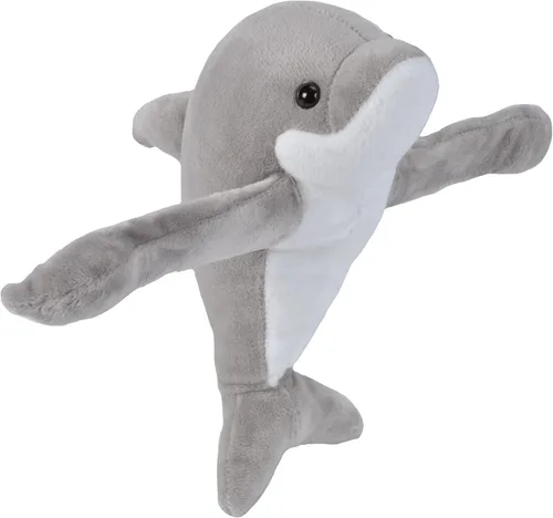 Miniatura 3 de Wild Republic Huggers - Juguete de peluche con diseño de gato atigrado, pulsera de palmada, animales de peluche, juguetes para niños, 8 pulgadas