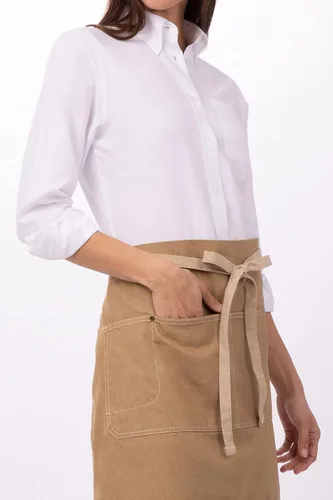 Miniatura 5 de Chef Works Delantal unisex Austin Half Bistro