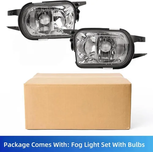 Miniatura 6 de Faros antiniebla para Mercedes Benz C200 C230 C240 C320 C350 CL55/CL65/SL55/SL65 AMG CL500 CL600 CLK320 CLK500 SLK350 Base SL500 SL550 SL600